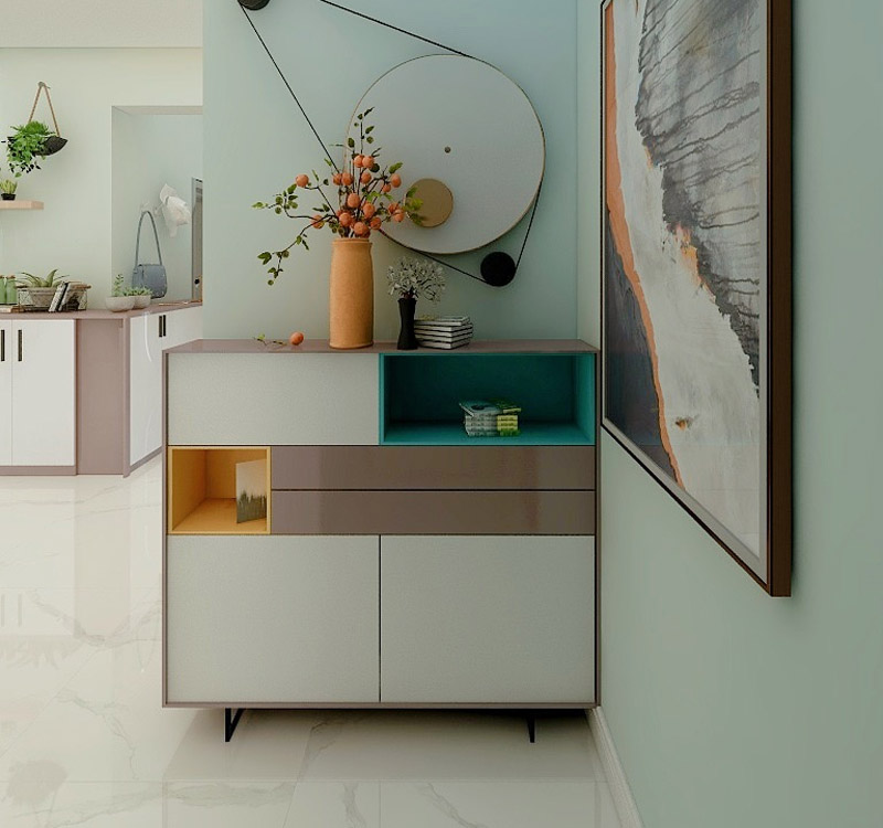 金盤名邸小區樣板房